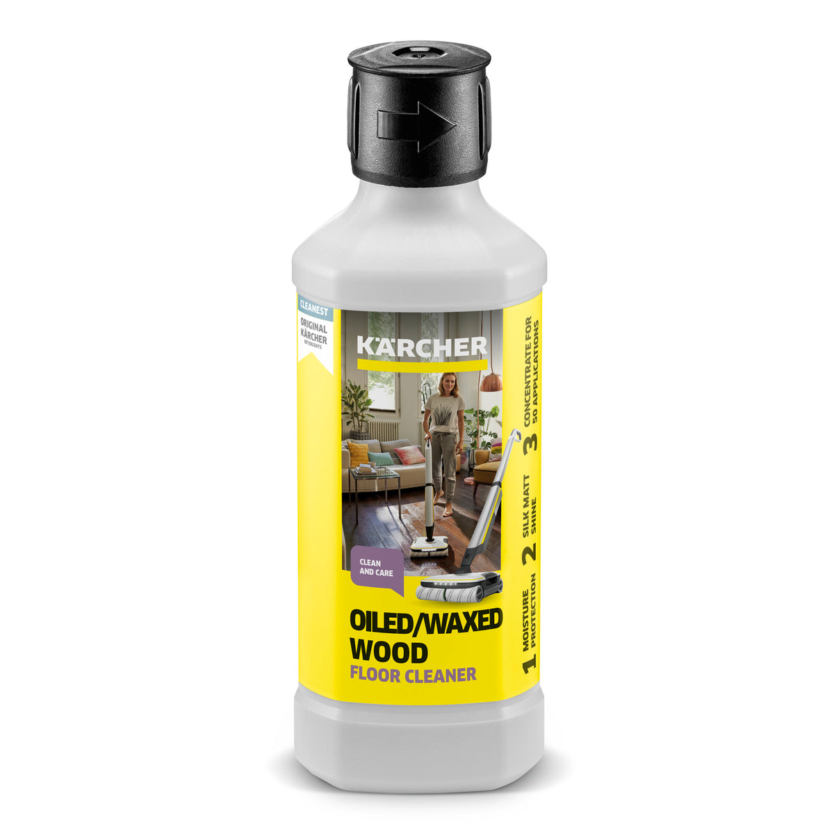 Produs de îngrijire pentru podele din lemn cerat RM 535, 500ml