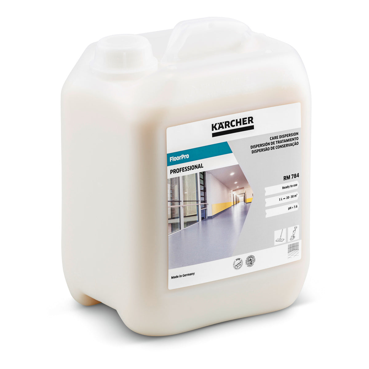 Detergent pentru îngrijire și protecție a podelelor FloorPro RM 784, 5 L