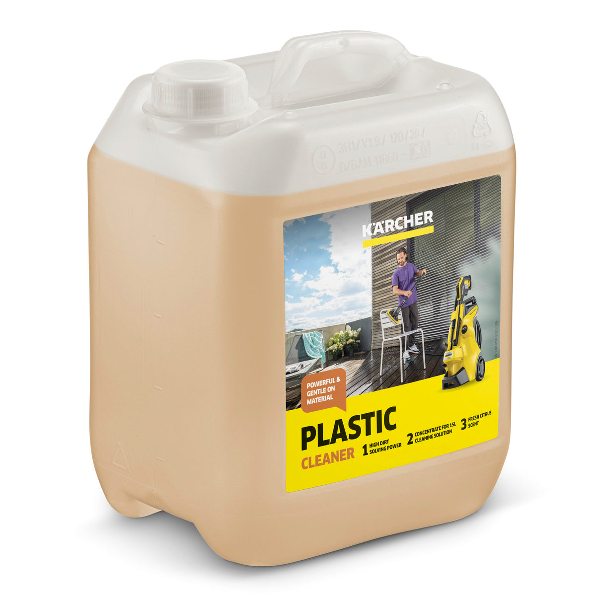 Detergent pentru curățarea plasticului, 5 L.
