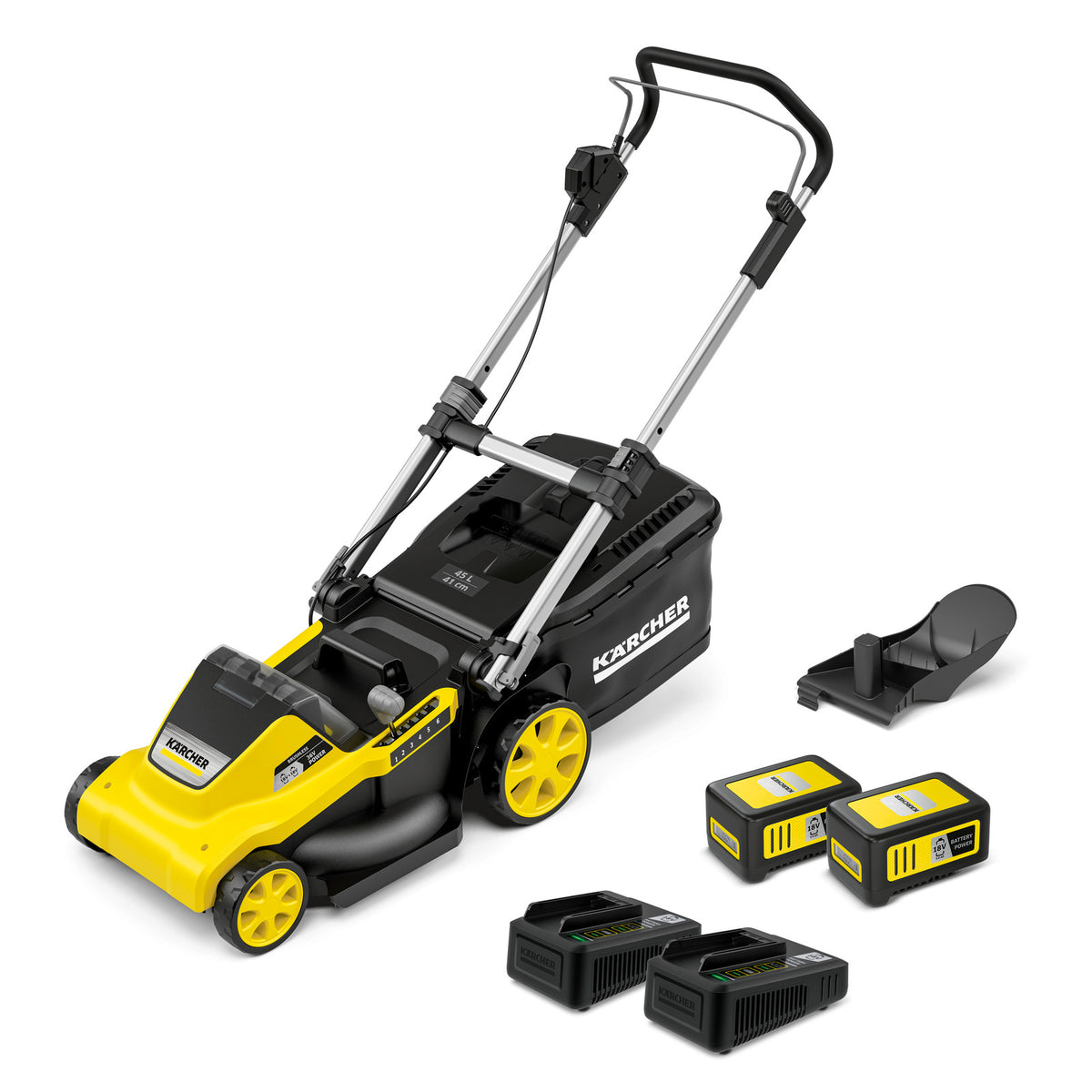 Аккумуляторная газонокосилка LMO 5-18 Dual Battery Set