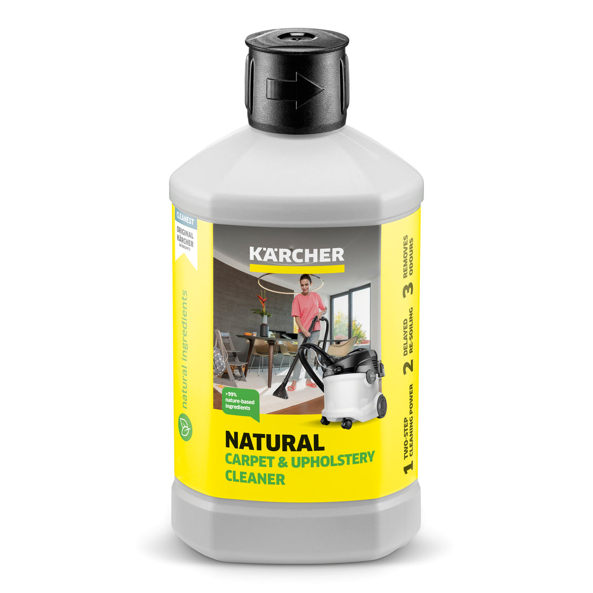 Detergent natural pentru covoare și tapițerie RM 519N, 1l