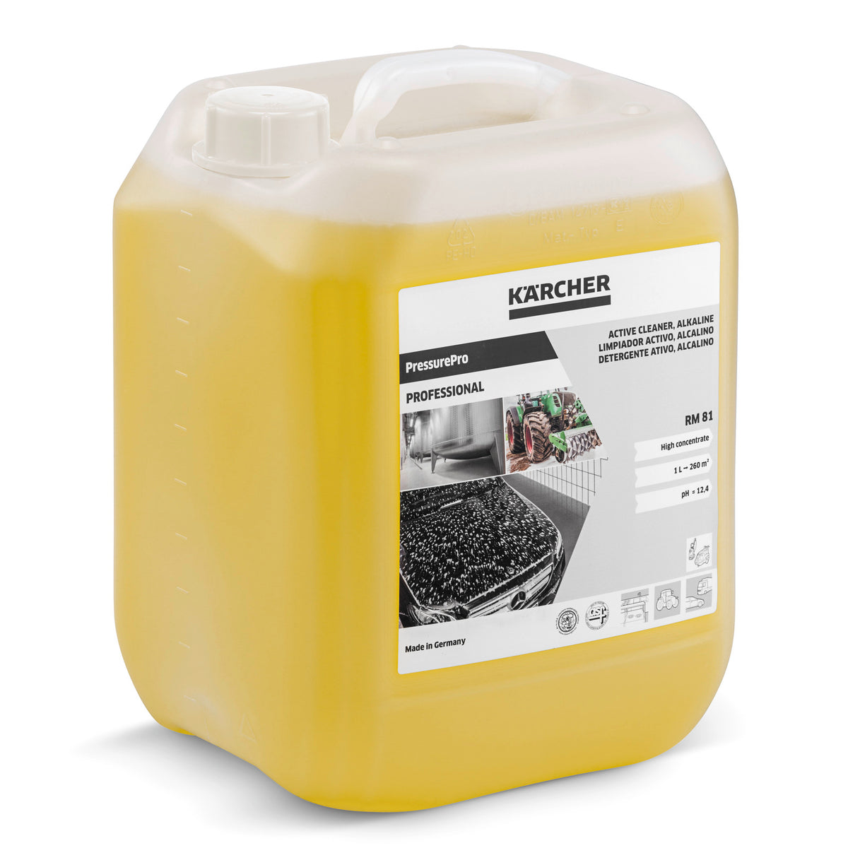 Активное щелочное средство PressurePro RM 81 ASF, 10 л