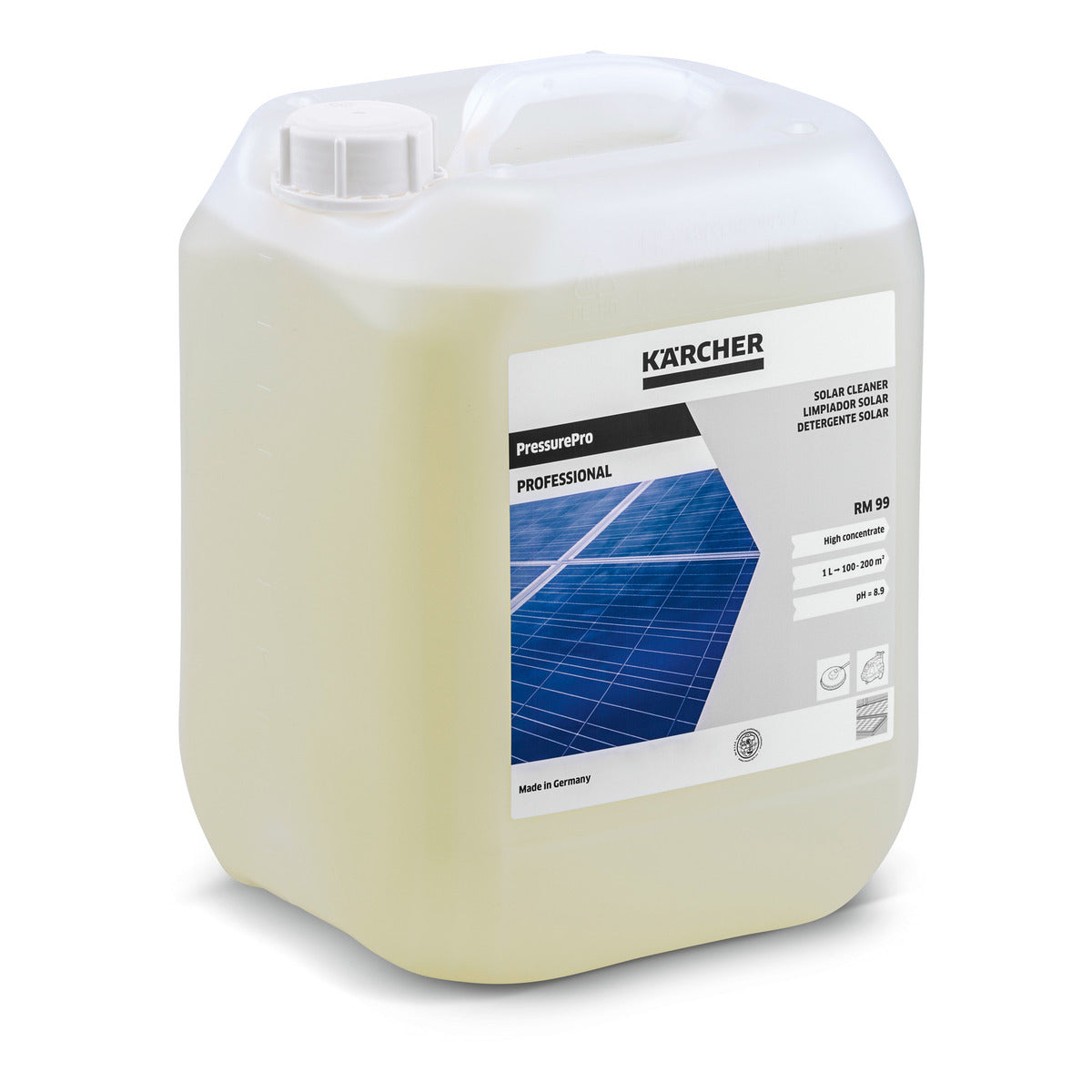 Средство для очистки солнечных панелей RM 99 Solar Cleaner, 10 л.