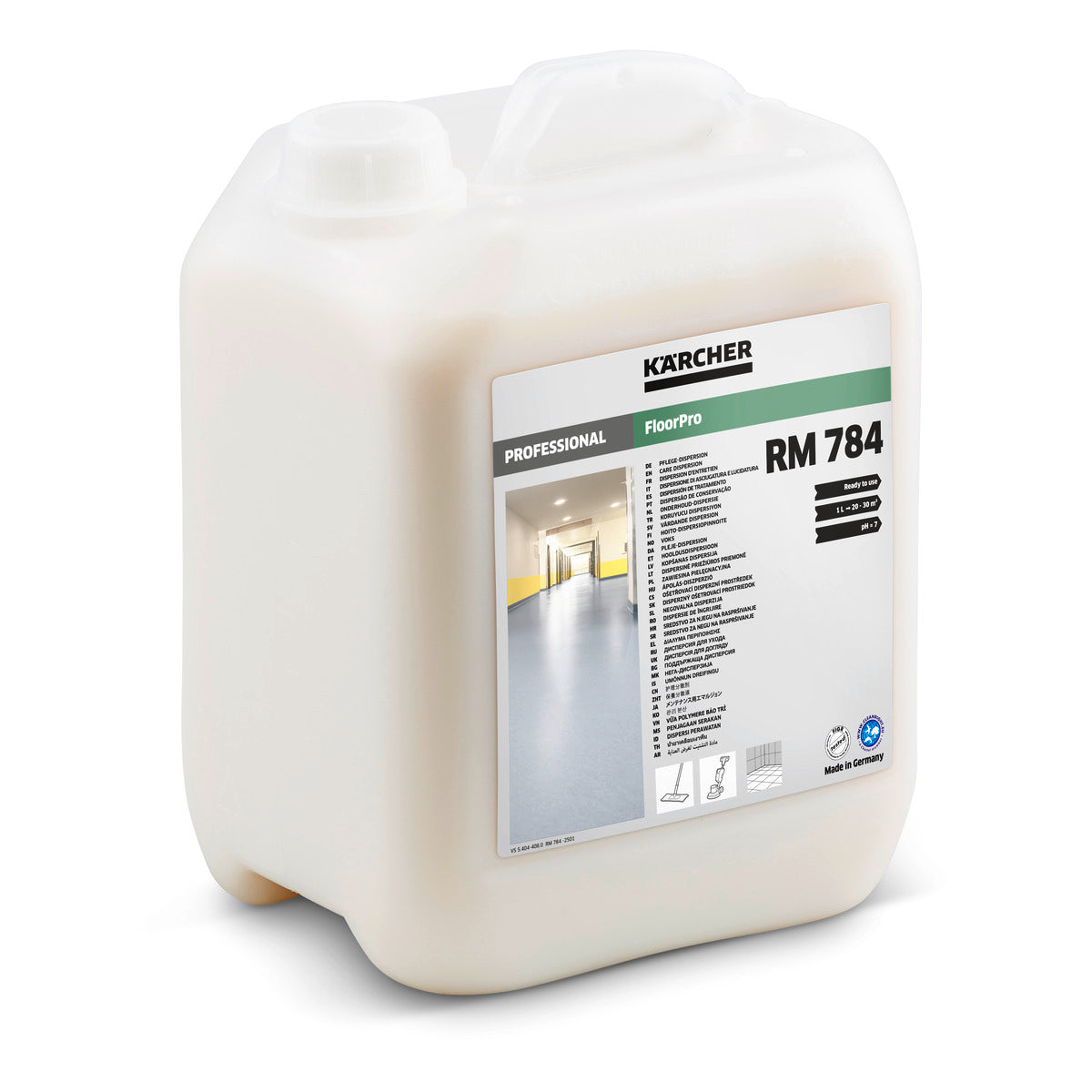 Detergent pentru îngrijirea pardoselilor FloorPro RM 784, 5 l